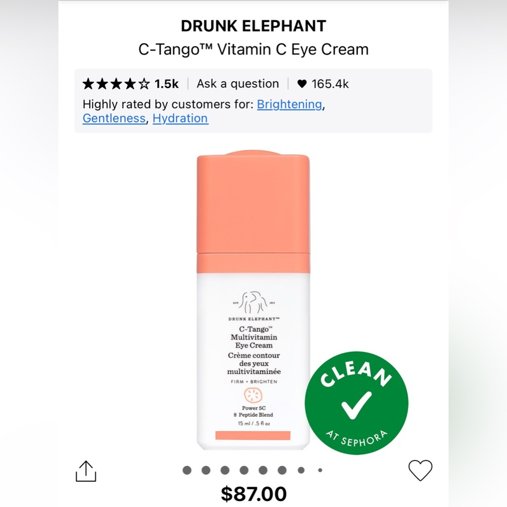 Drunk Elephant C-Tango Multivitamin Eye Cream